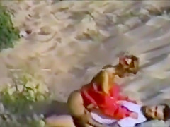 young couple having sex at the beach part 2