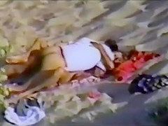 young couple having sex at the beach part 2