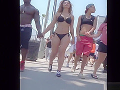 Big Ass Latina Bikini Close Up HD Voyeur Video