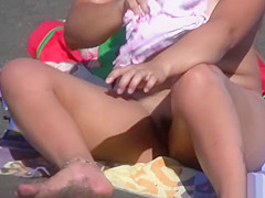 Amateur Horny Sexy beach Nudist Naked Milfs Spycam