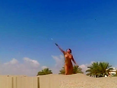 Nudist Beach - Tennis Lesson