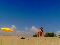 Nudist Beach - Tennis Lesson