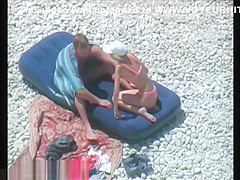 Beach Voyeur Video Brunette Cutie