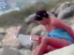 beach bigboobs show