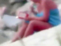 beach bigboobs show
