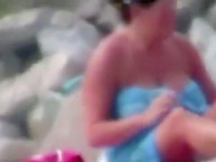 beach bigboobs show