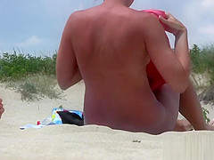 Sexy Nudist Couples Beach Voyeur Hidden Cam HD Video