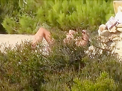 Best Nude Beach Perv Video 2018 Great Cumshot Over MILF