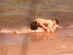 Beach Voyeur Films Hard Couple Sex