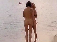 Teen girls on nude beach