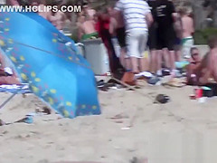 Heimlich gefilmt Strand Arenal