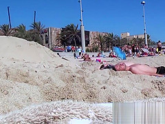 Heimlich gefilmt Strand Arenal