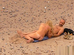 Voyeuring beach sex of my Niece