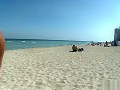 Massive Natural Tits at Nude Beach