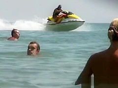 Spying on naked teenagers on the nude beach