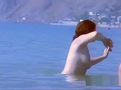 Teeny girls have fun at the nude beach summer memories never published