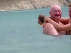 A beautifull woman I saw on a nude beach in Ukraine I just HAD to get closer to get some video