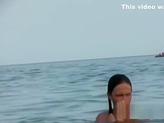 A beautifull woman I saw on a nude beach in Ukraine I just HAD to get closer to get some video