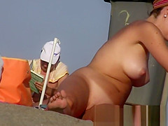Great nude beach voyeur spy cam shots