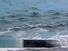 a la plage avec ma copine pour les voyeurs sur ma cam direct