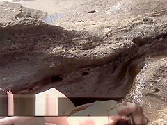 a la plage avec ma copine pour les voyeurs sur ma cam direct