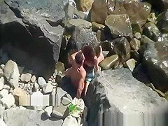 Voyeur on nude beach films publiic sex