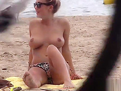 Topless Beach Amateur Blondes