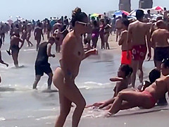 Rockaway Beach Fort Tilden NY Voyeur Beach Tits 2019