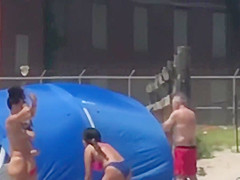 Rockaway Beach Fort Tilden NY Voyeur Beach Tits 2019