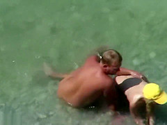 Voyeur Beach Sex Creampie