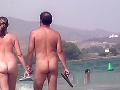 Nudist Milfs Beach Life Spy