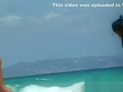 Hidden Camera Records Nice Tits At Nude Beach