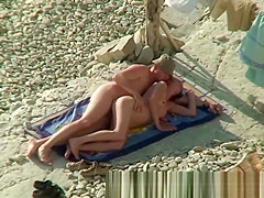 Couple Share Hot Moments On Nude Beach