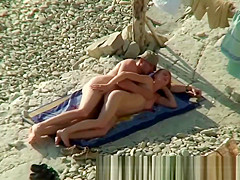 Couple Share Hot Moments On Nude Beach