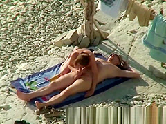 Couple Share Hot Moments On Nude Beach