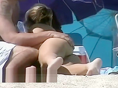 Spying on Naked Teenagers on the Beach