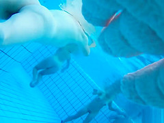 Horny Nudist Couples Underwater Pool Hidden Spy cam Voyeur 3