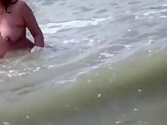 NUDEAmateur Nude Beach MILFs