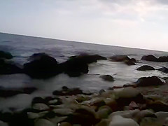 Public Beach Blowjob