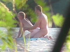 Public Russian Beach Couple Sex Hidden Cam Voyeur