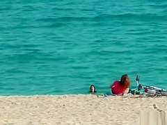 After beach babe fucked in boutique