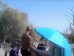 White Slut Fucked By Black Dude In Front Of Strangers.