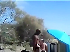 White Slut Fucked By Black Dude In Front Of Strangers.