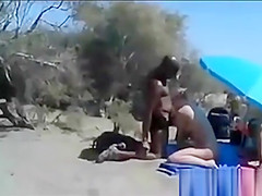 White Slut Fucked By Black Dude In Front Of Strangers.