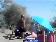 White Slut Fucked By Black Dude In Front Of Strangers.