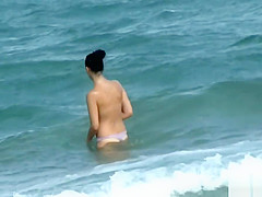 Nudist Beach Hot Milf Naked Voyeur HD Spycam Video