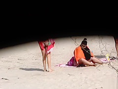 Nudist Beach Hot Milf Naked Voyeur HD Spycam Video