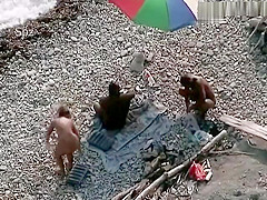 Mature Couple Fucks At Nudist Beach Voyeur Spycam