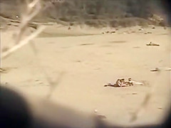 Group sex at a nudist beach