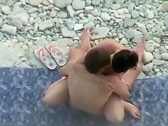 Caught fucking on the beach